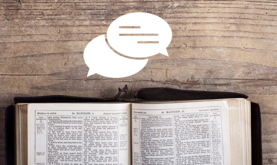 Lassen Sie sich auf einen ungewohnten Dialog mit der Bibel ein