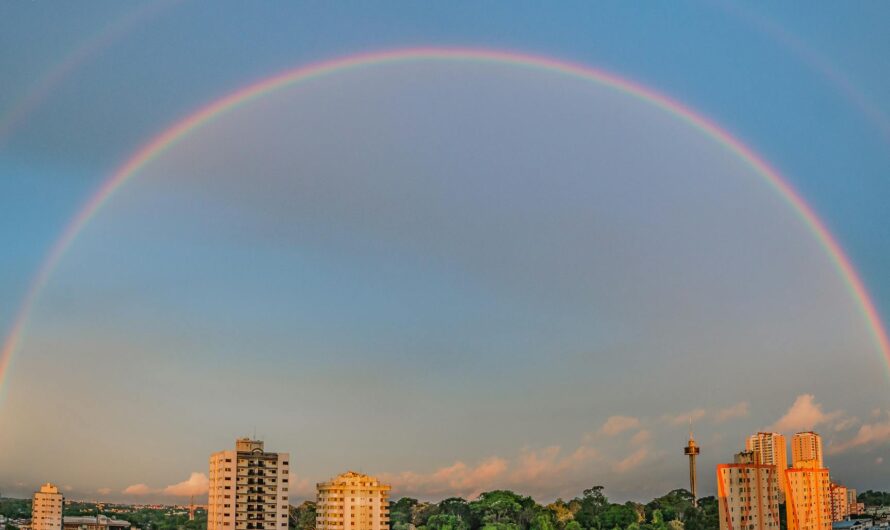 Der Regenbogen begleitet WortRaumKlang 25/26