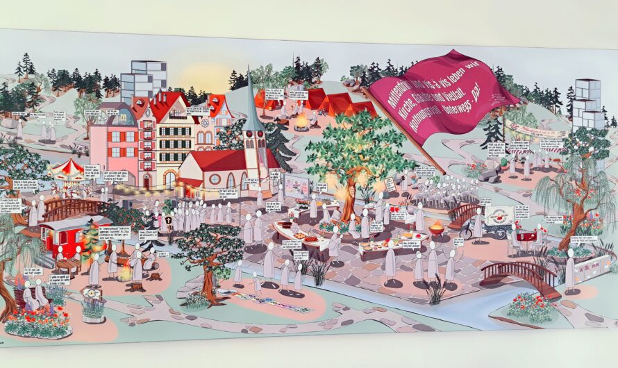 Unser Visionssatz als Wimmelbild