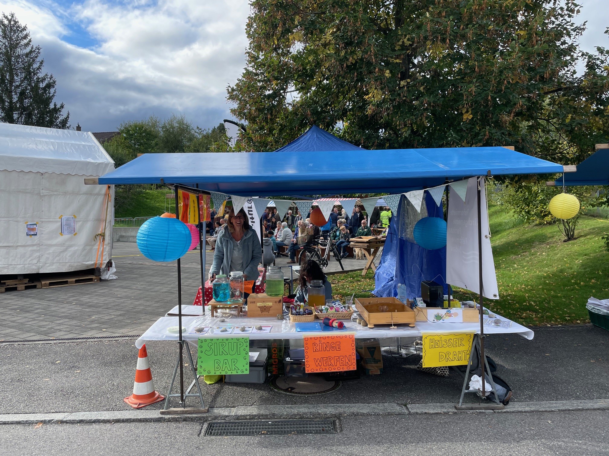 Stand am Portissimo-Märit